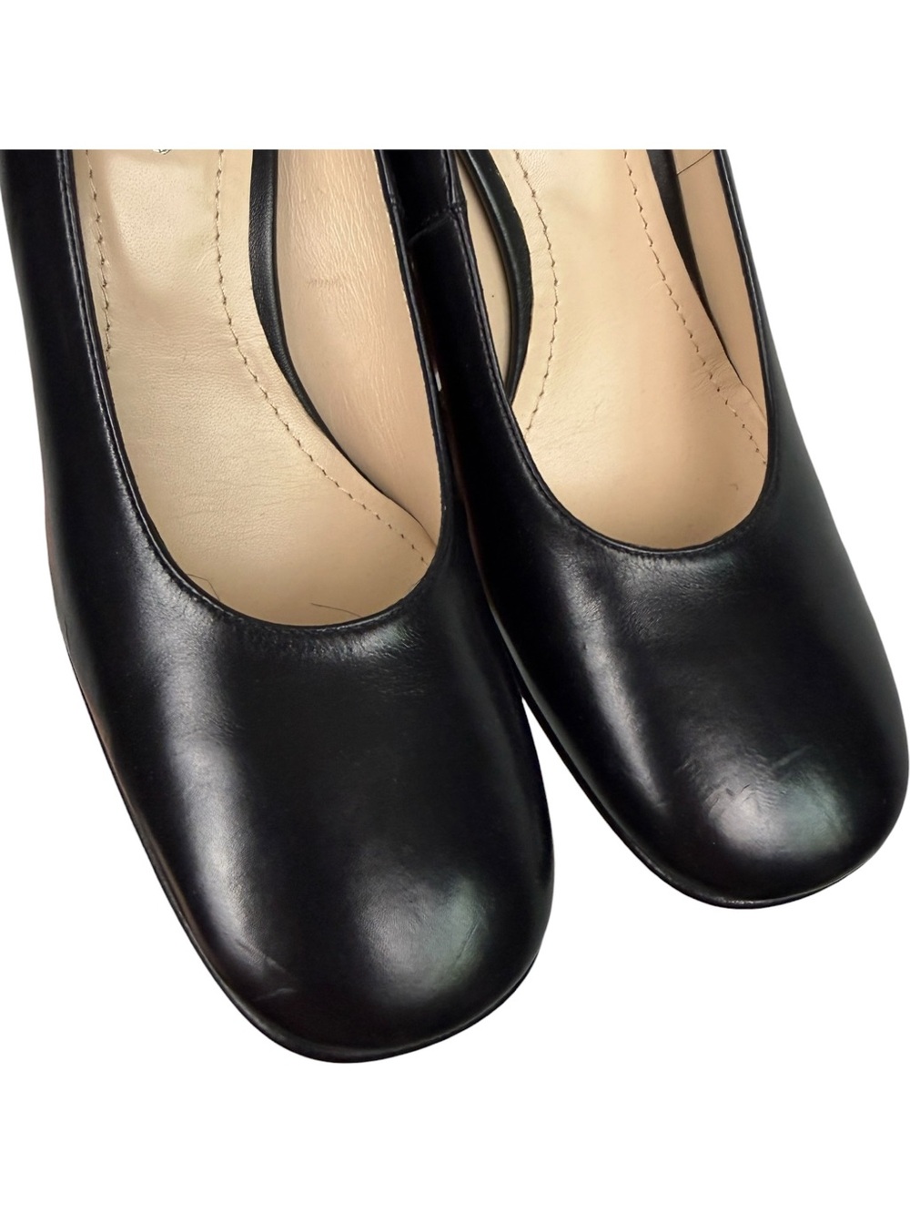 TOD’S 2024 Black Leather Round Toe Classic Pumps - Picture 4 of 8